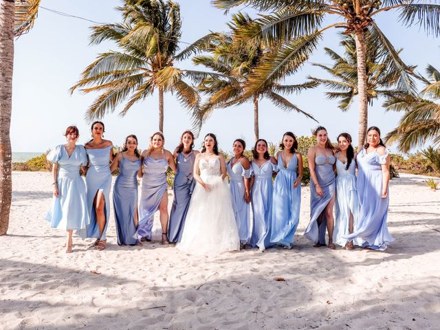 La boda de Dana y Daniel en Telchac Puerto, Yucatán 56