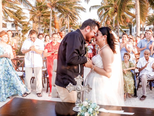 La boda de Dana y Daniel en Telchac Puerto, Yucatán 71