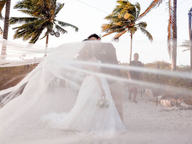 La boda de Dana y Daniel en Telchac Puerto, Yucatán 74