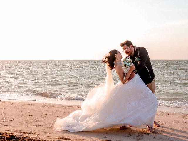 La boda de Dana y Daniel en Telchac Puerto, Yucatán 76