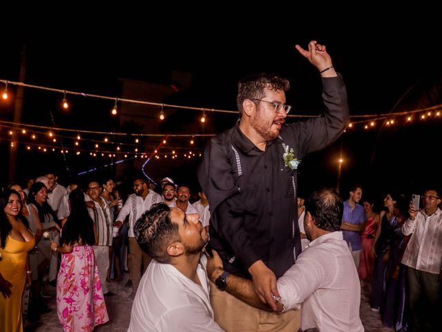 La boda de Dana y Daniel en Telchac Puerto, Yucatán 96