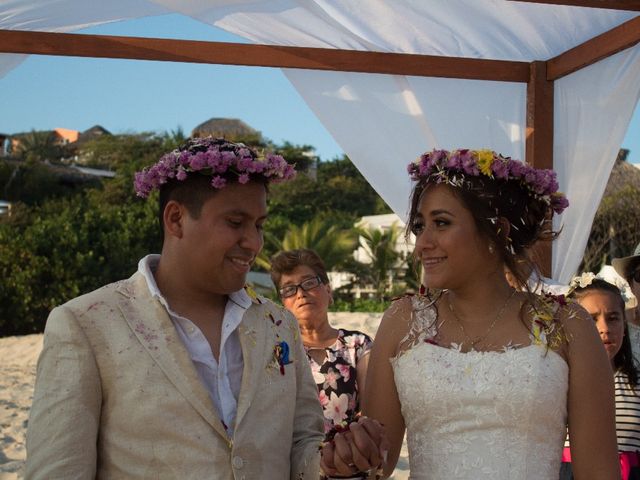 La boda de Pedro y Belén  en Huatulco, Oaxaca 3