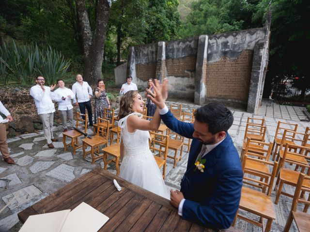 La boda de Bernardo y Angie en Tepoztlán, Morelos 54