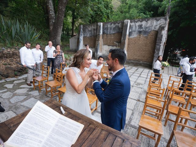 La boda de Bernardo y Angie en Tepoztlán, Morelos 56