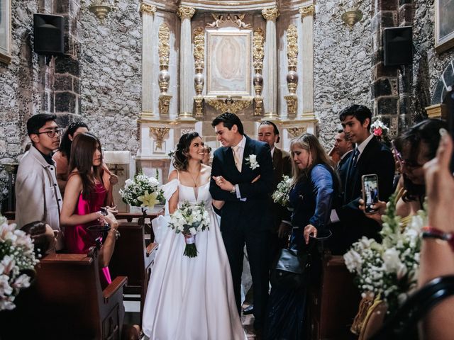 La boda de Alberto y Nora en Tepotzotlán, Estado México 25