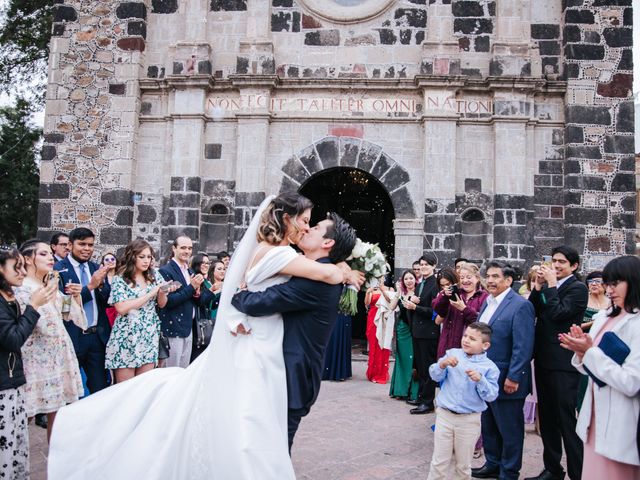 La boda de Alberto y Nora en Tepotzotlán, Estado México 27