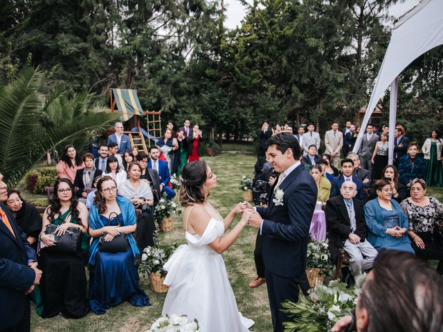 La boda de Alberto y Nora en Tepotzotlán, Estado México 43