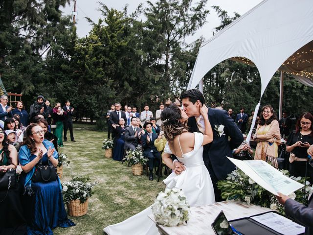 La boda de Alberto y Nora en Tepotzotlán, Estado México 47