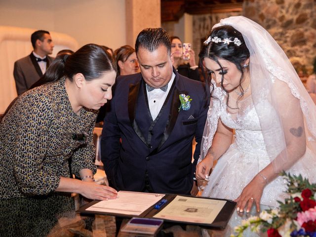 La boda de Sergio Alexis y Alejandra Marina en Almoloya de Juárez, Estado México 65
