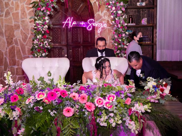 La boda de Sergio Alexis y Alejandra Marina en Almoloya de Juárez, Estado México 70