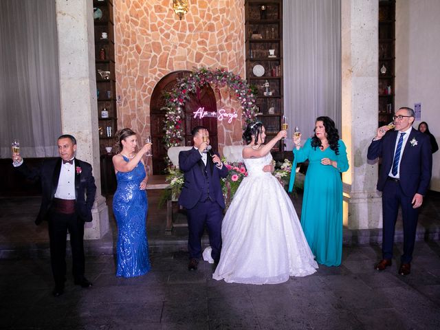 La boda de Sergio Alexis y Alejandra Marina en Almoloya de Juárez, Estado México 74