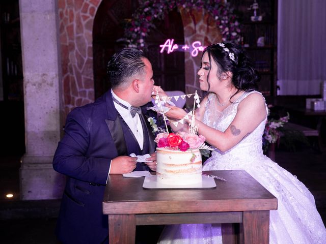 La boda de Sergio Alexis y Alejandra Marina en Almoloya de Juárez, Estado México 92