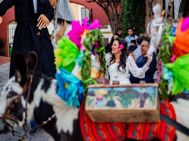 La boda de Omar y Josie en San Miguel de Allende, Guanajuato 18