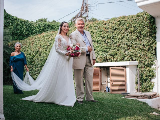La boda de Abraham y Ximena en Jiutepec, Morelos 15