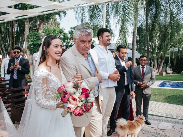 La boda de Abraham y Ximena en Jiutepec, Morelos 16