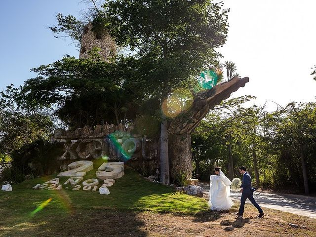 La boda de Andres y Tere en Playa del Carmen, Quintana Roo 45