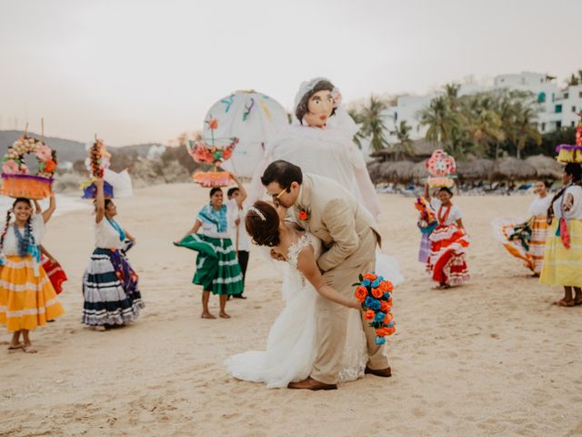 La boda de Alejandro y Elsa en Huatulco, Oaxaca 28