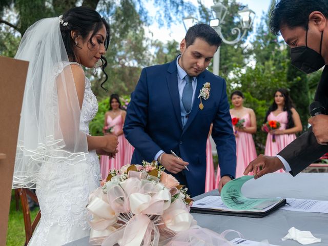 La boda de David y Citlalli en Texcoco, Estado México 13