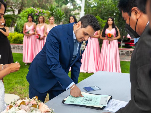 La boda de David y Citlalli en Texcoco, Estado México 18