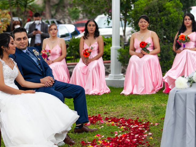 La boda de David y Citlalli en Texcoco, Estado México 39