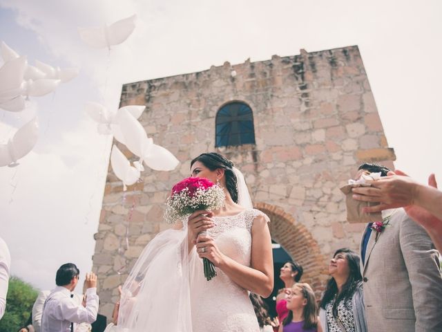 La boda de Abraham y Rosella en Lagos de Moreno, Jalisco 36