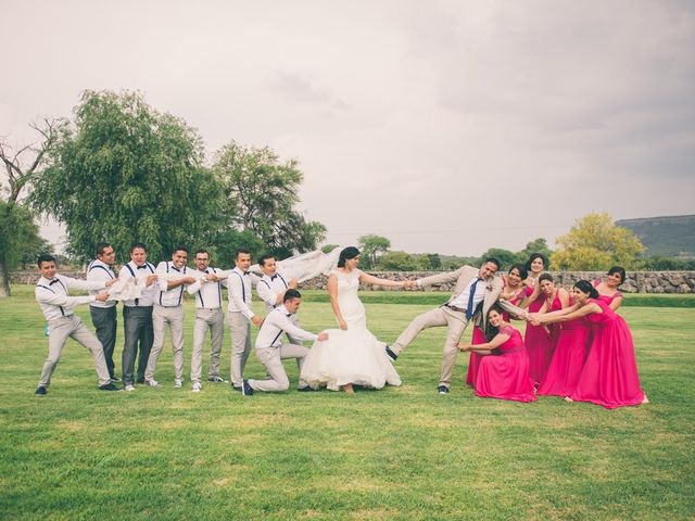 La boda de Abraham y Rosella en Lagos de Moreno, Jalisco 44