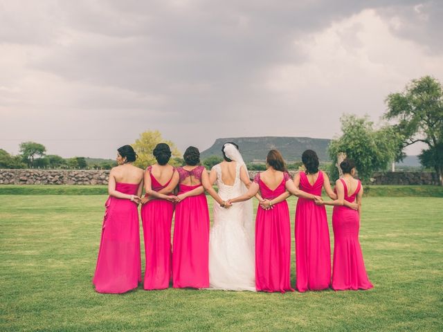 La boda de Abraham y Rosella en Lagos de Moreno, Jalisco 45