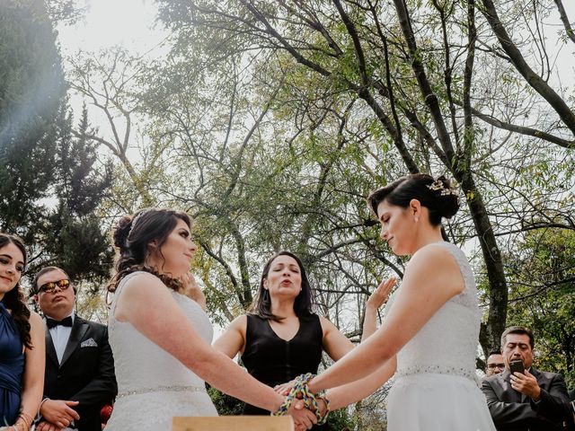 La boda de Diana y Thalía en Álvaro Obregón, Ciudad de México 34