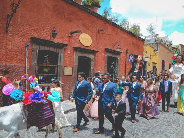 La boda de Raúl y Jessica en San Miguel de Allende, Guanajuato 15