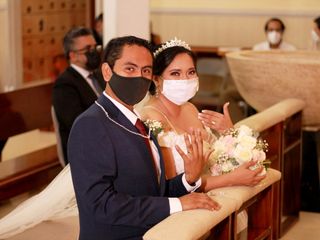 La boda de Julio César y Claudia Lizette