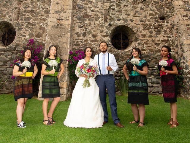 La boda de Víctor  y Claudia  en Huasca de Ocampo, Hidalgo 41