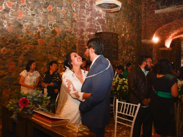 La boda de Víctor  y Claudia  en Huasca de Ocampo, Hidalgo 47