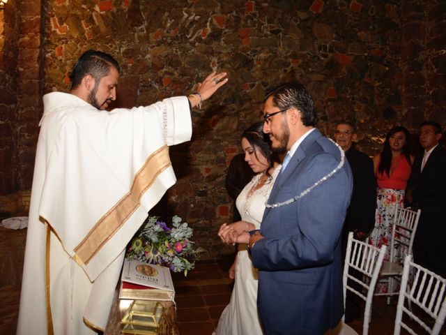 La boda de Víctor  y Claudia  en Huasca de Ocampo, Hidalgo 49