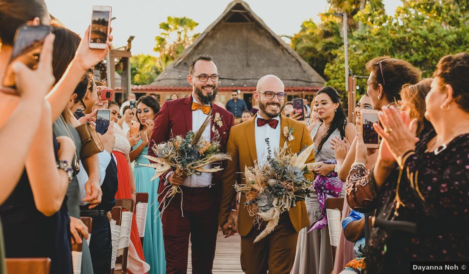 La boda de Jhibrán y José en Chetumal, Quintana Roo