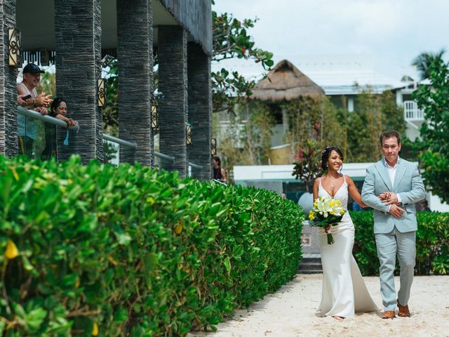 La boda de Justin y Michelle en Playa del Carmen, Quintana Roo 15