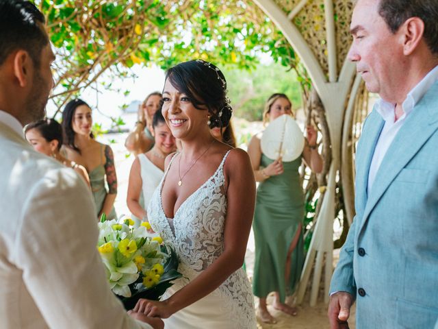 La boda de Justin y Michelle en Playa del Carmen, Quintana Roo 20