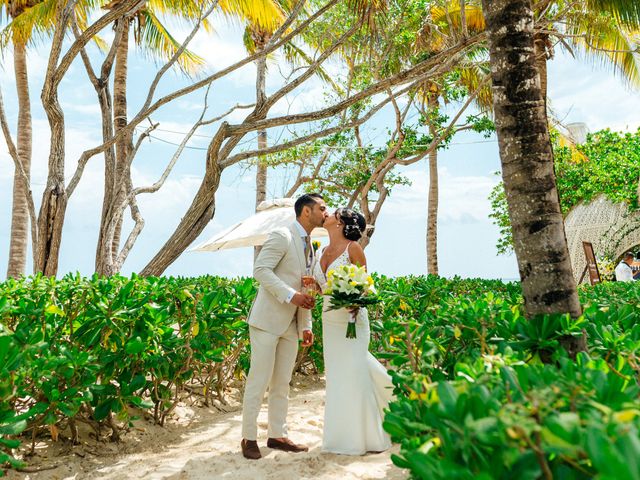 La boda de Justin y Michelle en Playa del Carmen, Quintana Roo 24