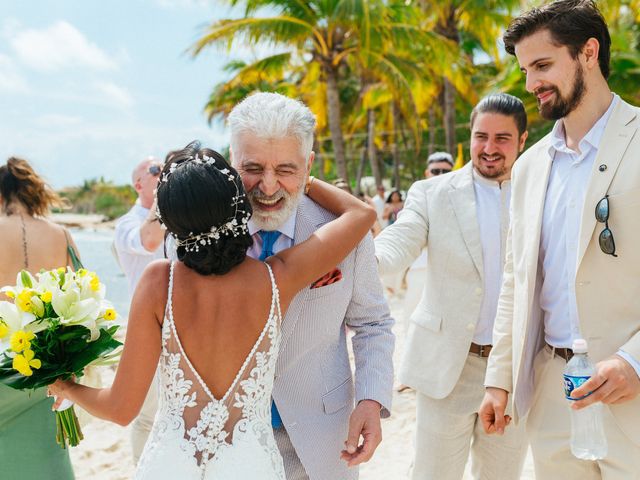 La boda de Justin y Michelle en Playa del Carmen, Quintana Roo 25