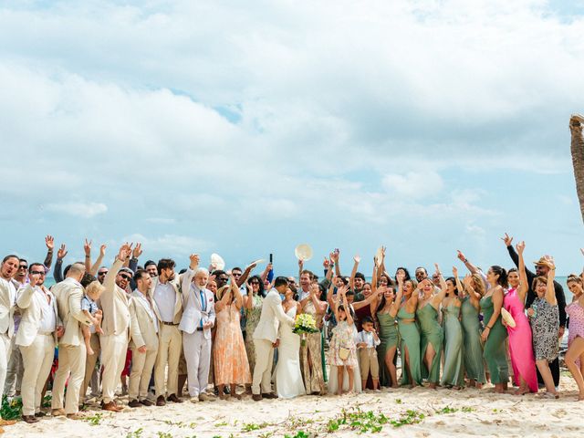 La boda de Justin y Michelle en Playa del Carmen, Quintana Roo 1