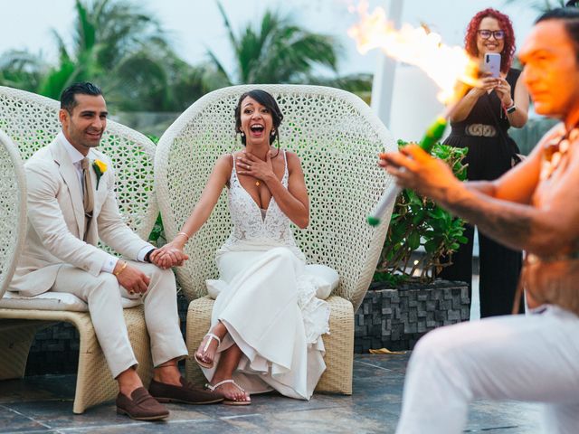 La boda de Justin y Michelle en Playa del Carmen, Quintana Roo 33