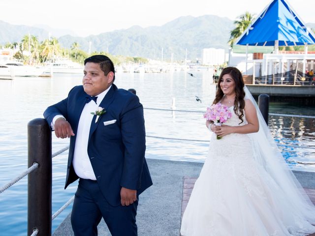 La boda de David y Aglaé en Puerto Vallarta, Jalisco 16