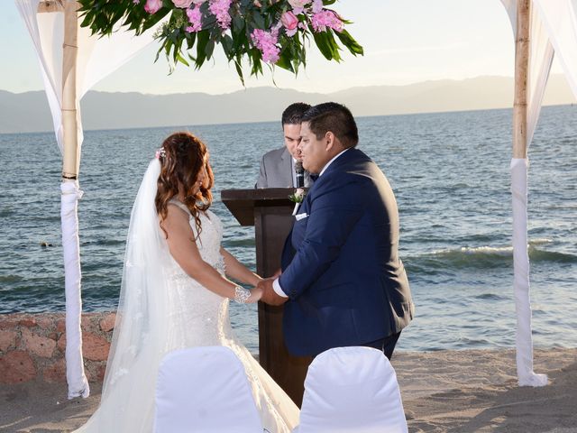 La boda de David y Aglaé en Puerto Vallarta, Jalisco 29