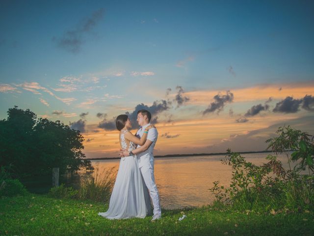 La boda de Eduardo y Elisama en Cancún, Quintana Roo 56