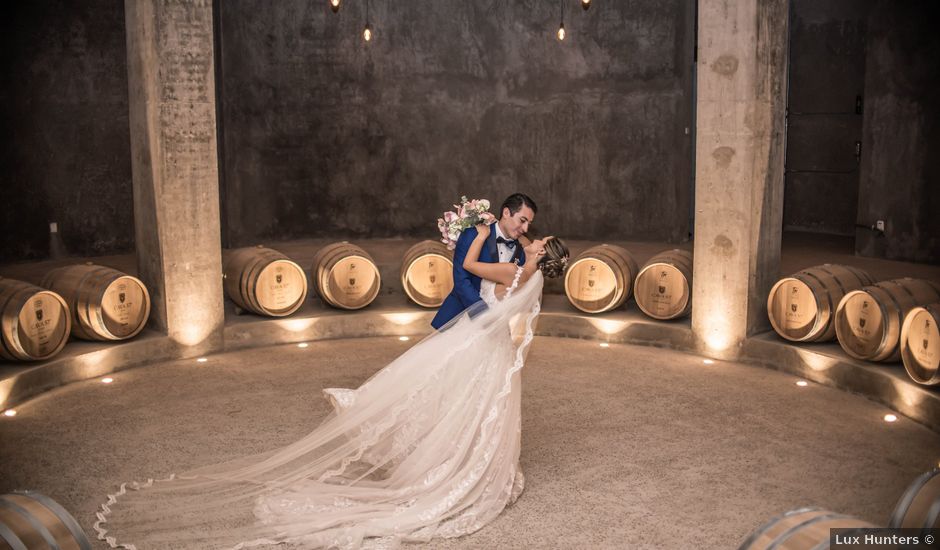 La boda de Osmar y Diana en San Juan del Río, Querétaro