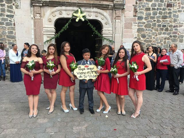 La boda de Ismael y Elizabeth en Jilotepec, Estado México 16