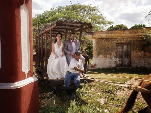 La boda de Alvaro y Daniela en Telchac Pueblo, Yucatán 13