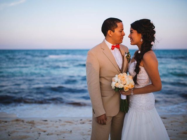 La boda de Andrés y Merci en Playa del Carmen, Quintana Roo 1