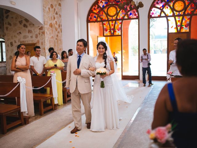 La boda de Andrés y Merci en Playa del Carmen, Quintana Roo 6