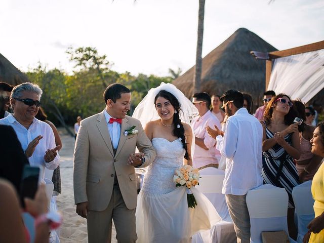 La boda de Andrés y Merci en Playa del Carmen, Quintana Roo 13