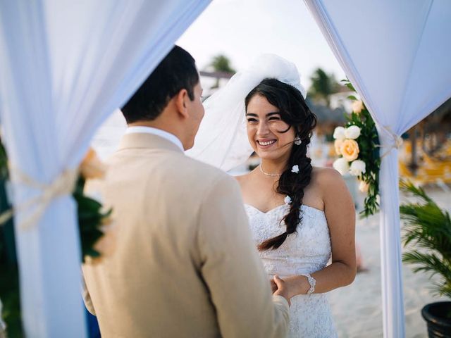 La boda de Andrés y Merci en Playa del Carmen, Quintana Roo 15